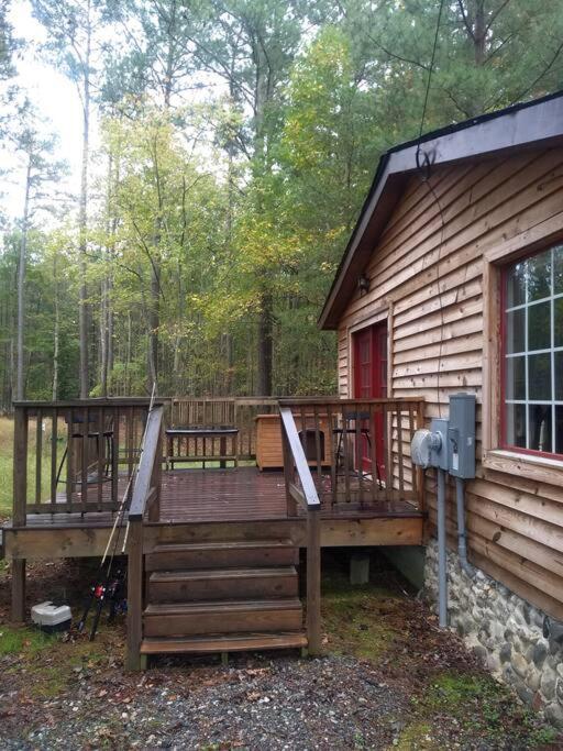 Rustic Quaint Cabin In The Woods--Pets Welcomed Dunnsville Exterior photo